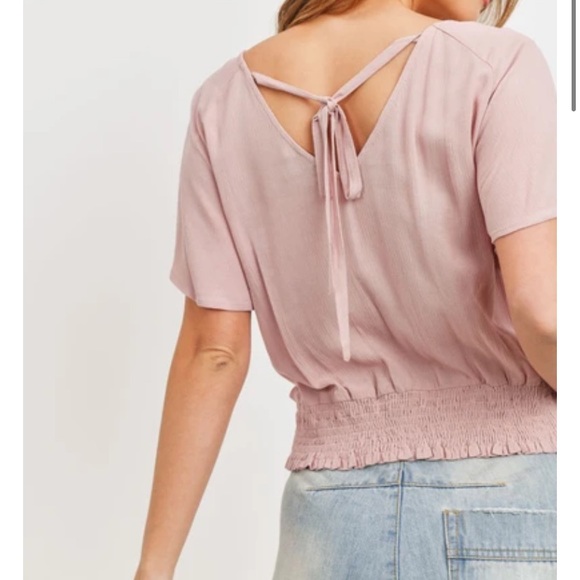 Paper Crane Smocked Top - Picture 6 of 7